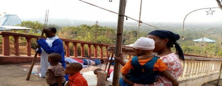 Adoration on the Holy Steps